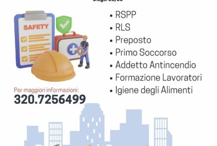 Corso di sicurezza sul luogo di lavoro D.Lgs. 81/08