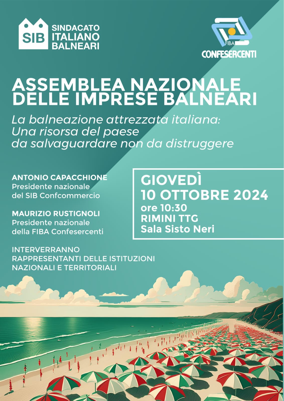 Assemblea nazionale delle imprese balneari