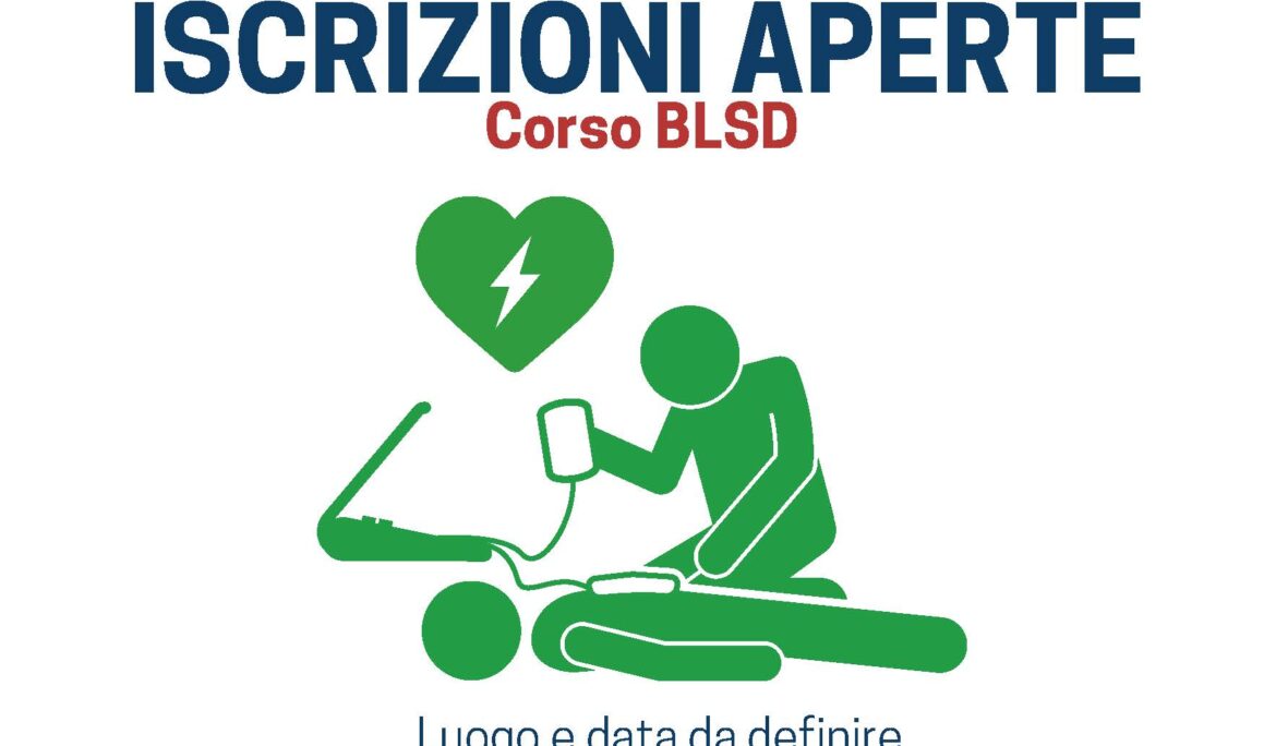 Iscrizioni aperte corso BLSD