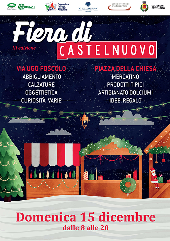 Fiera Castelnuovo III Edizione Domenica 15 dicembre