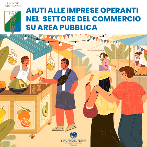 Aiuti alle imprese operanti nel settore del commercio su area pubblica