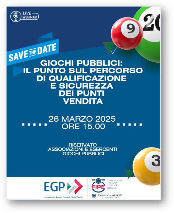 Webinar | Giochi Pubblici: Il Punto sul Percorso di Qualificazione e Sicurezza dei punti vendita